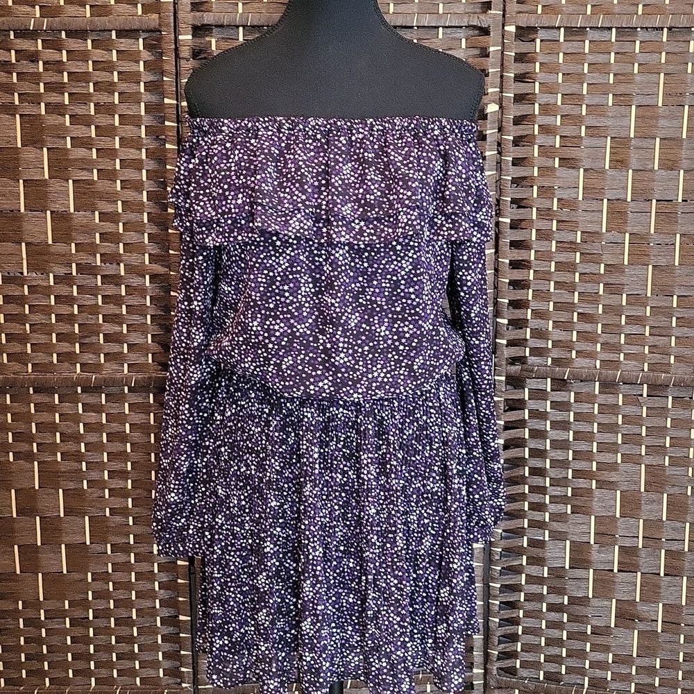 MICHAEL Michael Kors Black Dress with White Dots